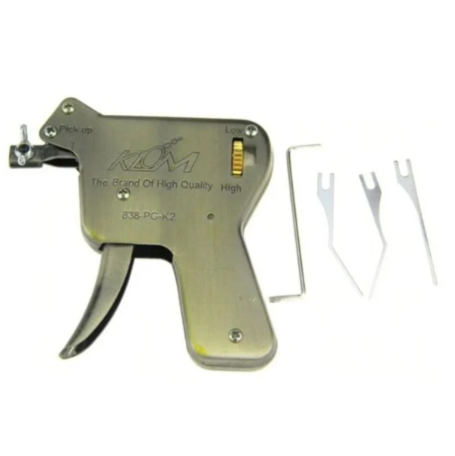 KLOM PICK UP LOCKSMITH LOCK PICK TOOL SET WITH 5 NEEDLES