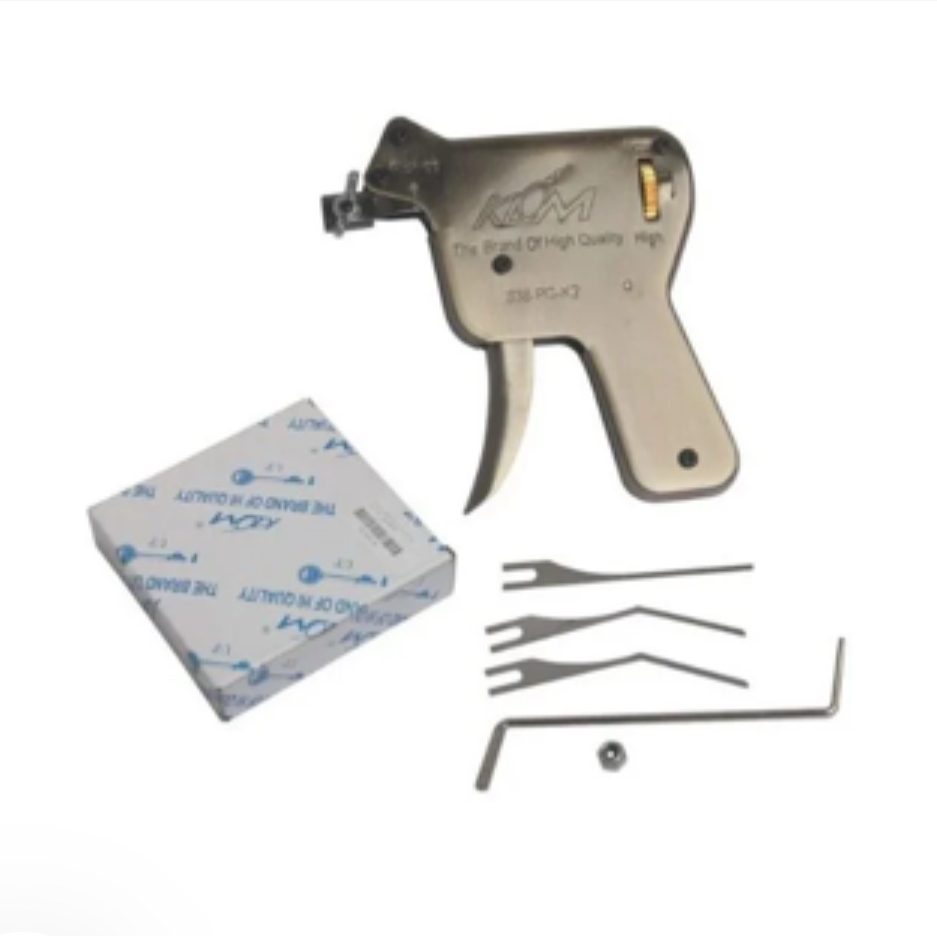 KLOM PICK UP LOCKSMITH LOCK PICK TOOL SET WITH 5 NEEDLES