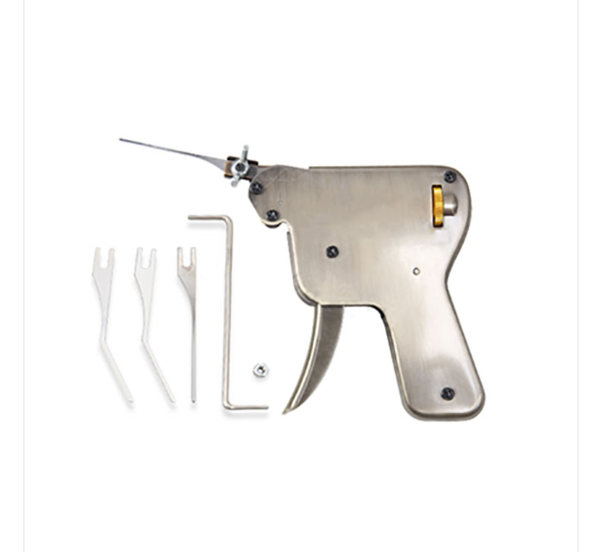 KLOM PICK DOWN LOCKSMITH LOCK PICK TOOL SET WITH 5 NEEDLES